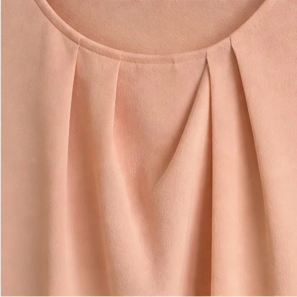 Mauve V Neck Top